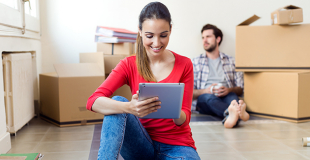 Prix d’un déménagement par nombre de pièces, m³, m², distances