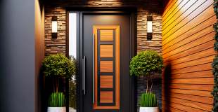 Prix porte d'entrée aluminium : conseils, coût de pose, budget, devis !